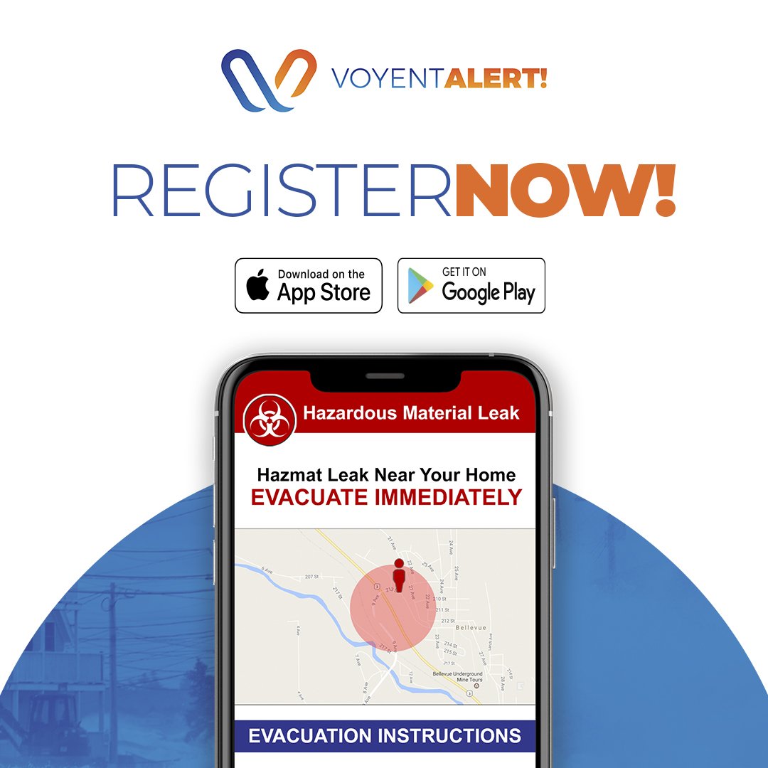 Voyent Alert Registration Button